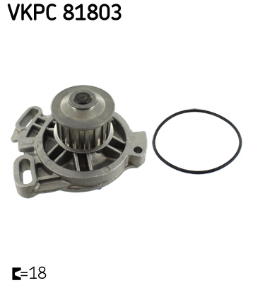 SKF VKPC 81803 Vízszivattyú, vízpumpa